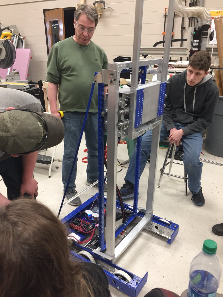 Roughly 23 days until the GKC Regional... #omgrobots #frc #FIRST #6542