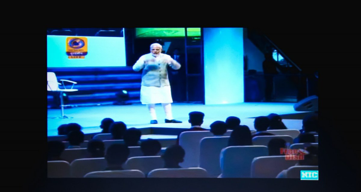 LAHSGwalior's tweet photo. #EXAM_PHOBIA NO MORE!
#ParikshaPeCharcha with PM @narendramodi. 
#INDIAN #PrimeMinister @narendramodi interacted with #LAHS students @LAHSGwalior at #ParikshaPeCharcha. He advised the students how to deal with Exam Stress. Our students watched the live program and were motivated https://t.co/WkfLvzZnoA
