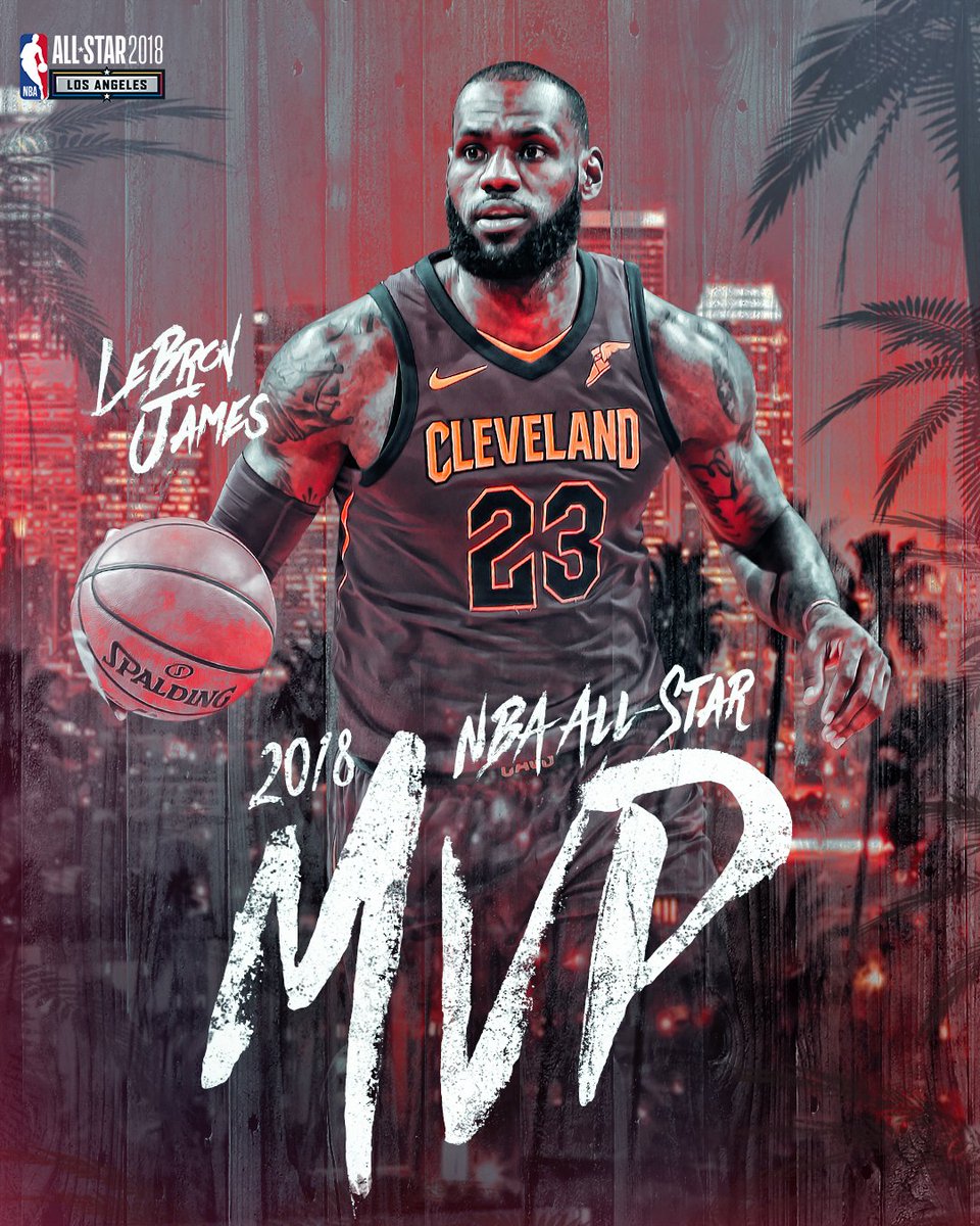 Nba Japan On Twitter 2018 Nbaオールスターゲームmvp レブロン