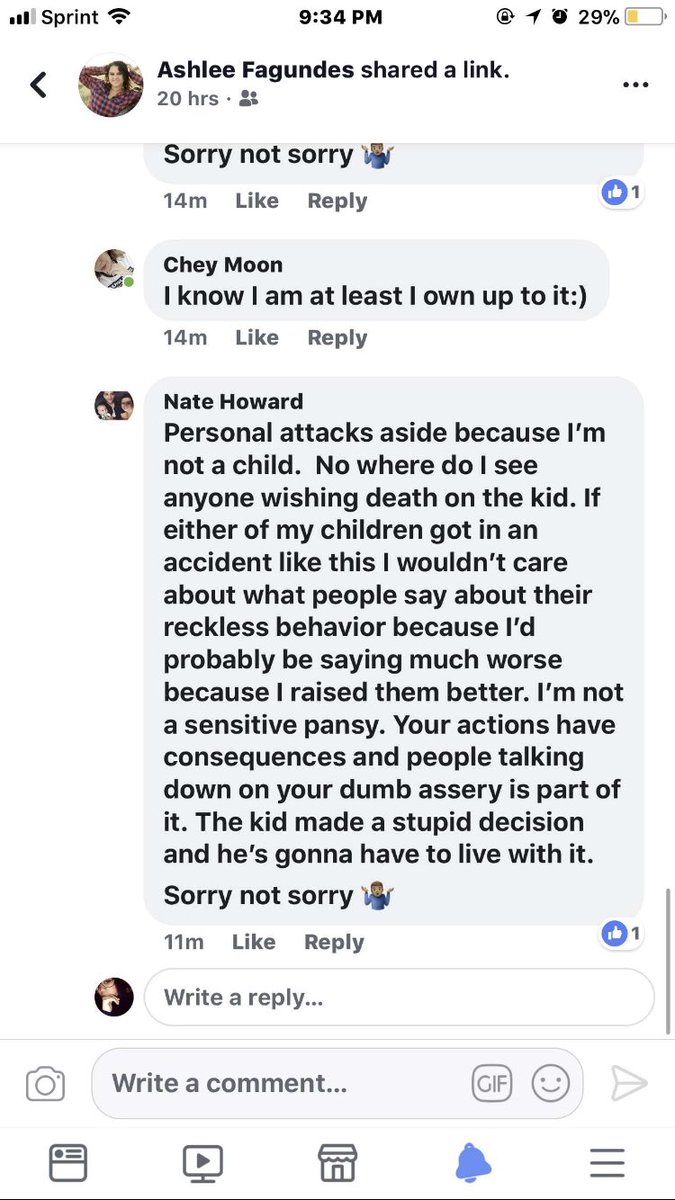 BulkleyKayla's tweet photo. My friend Erik was in a serious car accident and the public has the story all wrong saying he was car racing which wasn’t what happened. I would just like to get this out and show what kind of people we have here on social media and the disrespect that’s being shown. https://t.co/fd4bFZ9NWD