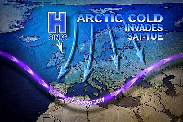 Weerprimeur's tweet image. Unieke pan-Europese #koudegolf aan zet vanaf het #weekend. Denk dat dit een goede samenvatting/titel is bij voorbaat omtrent hetgeen grote delen van Europa staat te wachten. Alleen nu nog..en morgen en overmorgen, etc. etc.: mainstream media WAKKER WORDEN!