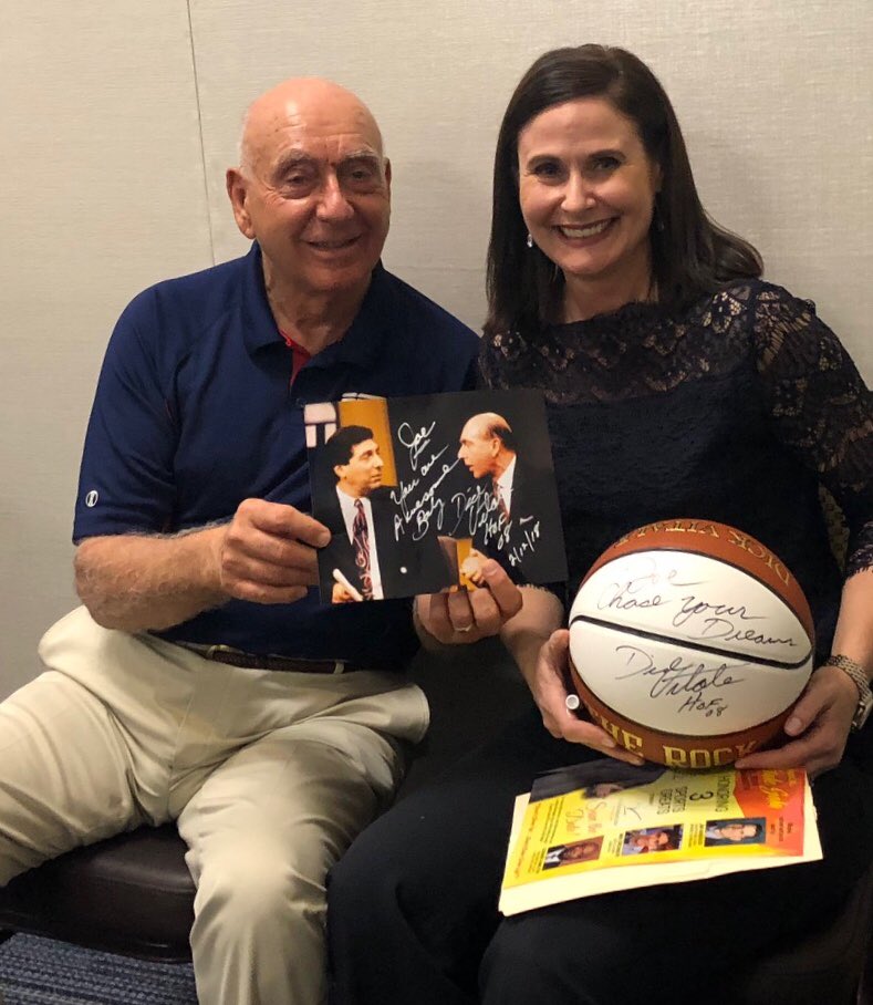 k_sharron's tweet photo. Thank you @DickieV for being a motivational force for my bro @joesharron #dontgiveup #nevergiveup https://t.co/OnFMmmsJ07