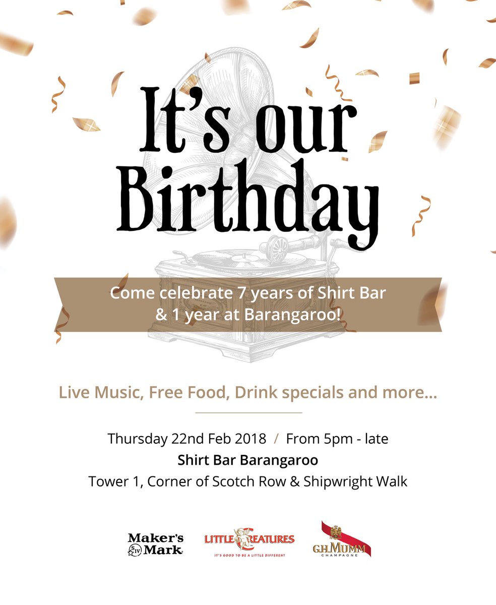 Forget it’s Monday - make some fun plans instead like coming to our birthday party 🎈 THIS THURSDAY!!