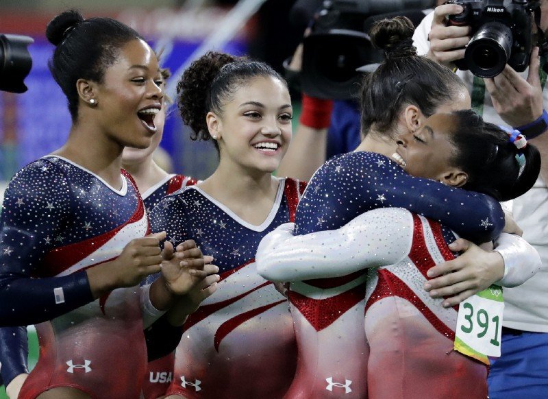 thinkprogress's tweet photo. Media coverage of female athletes is getting more sexist https://t.co/JtRbU5ypeO #Olympics https://t.co/cWBiTg3NEo