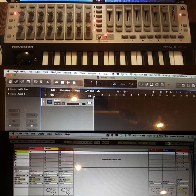 HarranJWilliams's tweet image. Finally setup #automap on my #novation #remotesl with my #logicprox and #abletonlive on my #macbookpro.  What this means is now I can control everything from starting and stopping the project to controlling volume, pan, solo and other stuff on individual… ift.tt/2sEA7xi