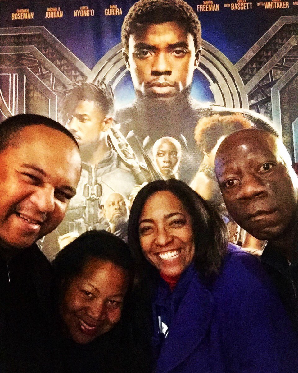 BabaTphilly's tweet photo. It’s time! Welcome to #Wakanda!🙌🏾🌟🔥 #BlackPanther #Wakanday #WakandaForever (@ AMC Plymouth Meeting Mall 12 - @amctheatres for Black Panther in Plymouth Meeting, PA) https://t.co/bv2DF04QJL https://t.co/r8qwsNZM86