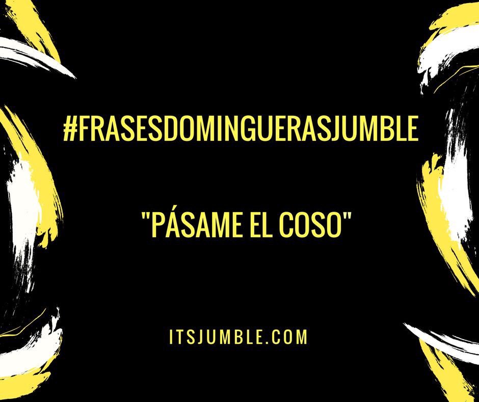 Milenios de investigación y no han podido descifrar qué es el coso ¿ustedes cómo lo describirían?