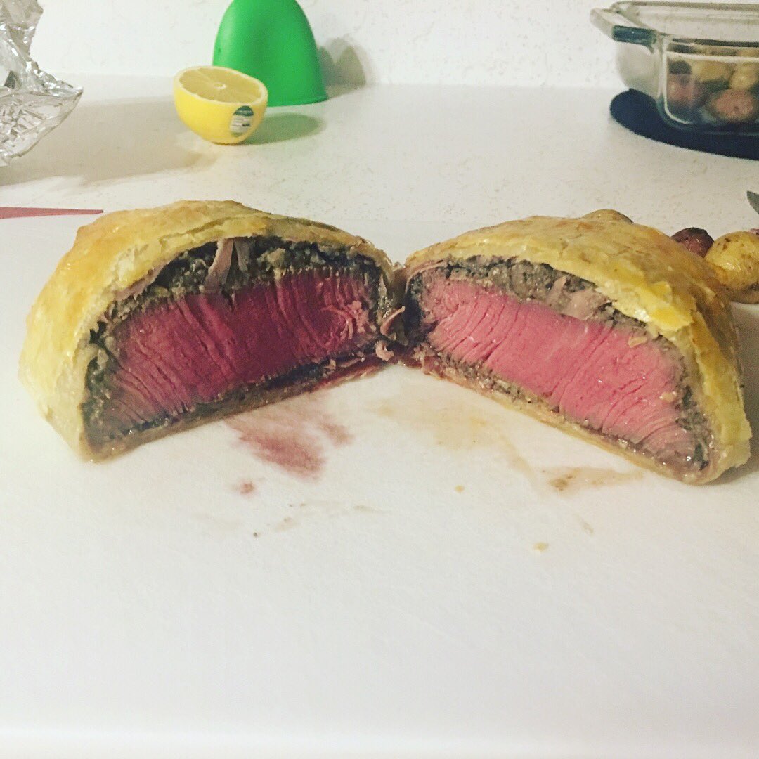 JeffCowen's tweet photo. @GordonRamsay Did I do the Wellington justice? https://t.co/oHMQQ1YQlK