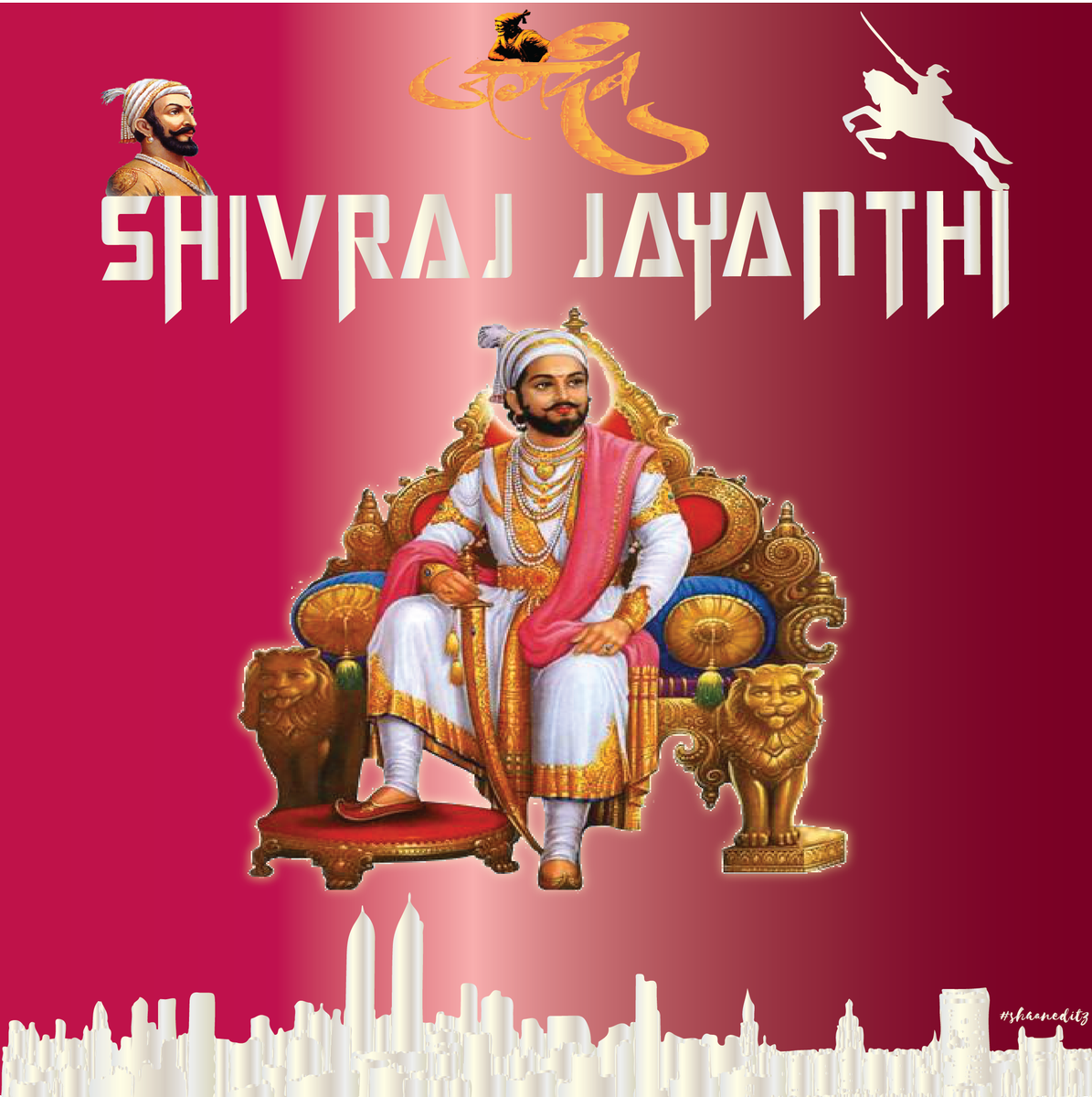 soundar_shaan's tweet photo. "Shivaji Maharaja sarkha Raja Hone Nahi, Shivaji Maharaja na Manacha Mujara"
#ShivajiMaharaj #ShivajiJayanti  #warriorking #proud #incredibleindiaofficial #genesisofthemarathaempire #1stSovereign #ChhatrapatiShivajiMaharaj #honorificofmumbai #SundayDistubers #shaaneditz https://t.co/aIpyxc3LNR