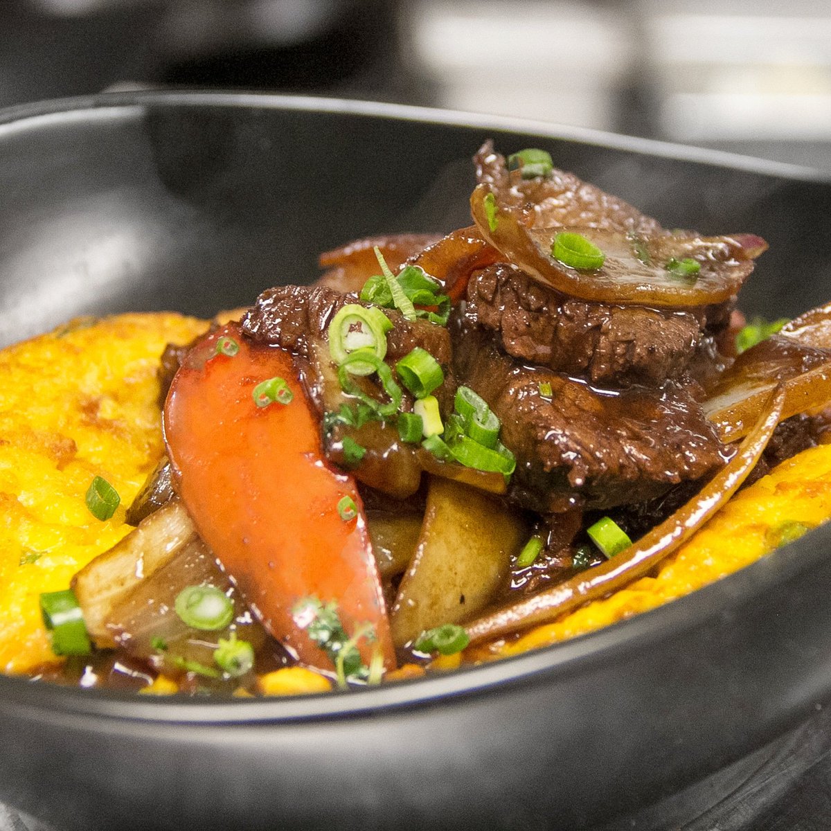 Love the smoky flavors of our #LomoSaltado? Make it even better with a crispy #TacuTacu! Ask your server about our #TacuLomo! #ceviche105 #cviche105 #ceviche105miami #downtownmiami #miami #peruvianfood #miamifood #bestintown #seafoodheaven #sunday #dinner