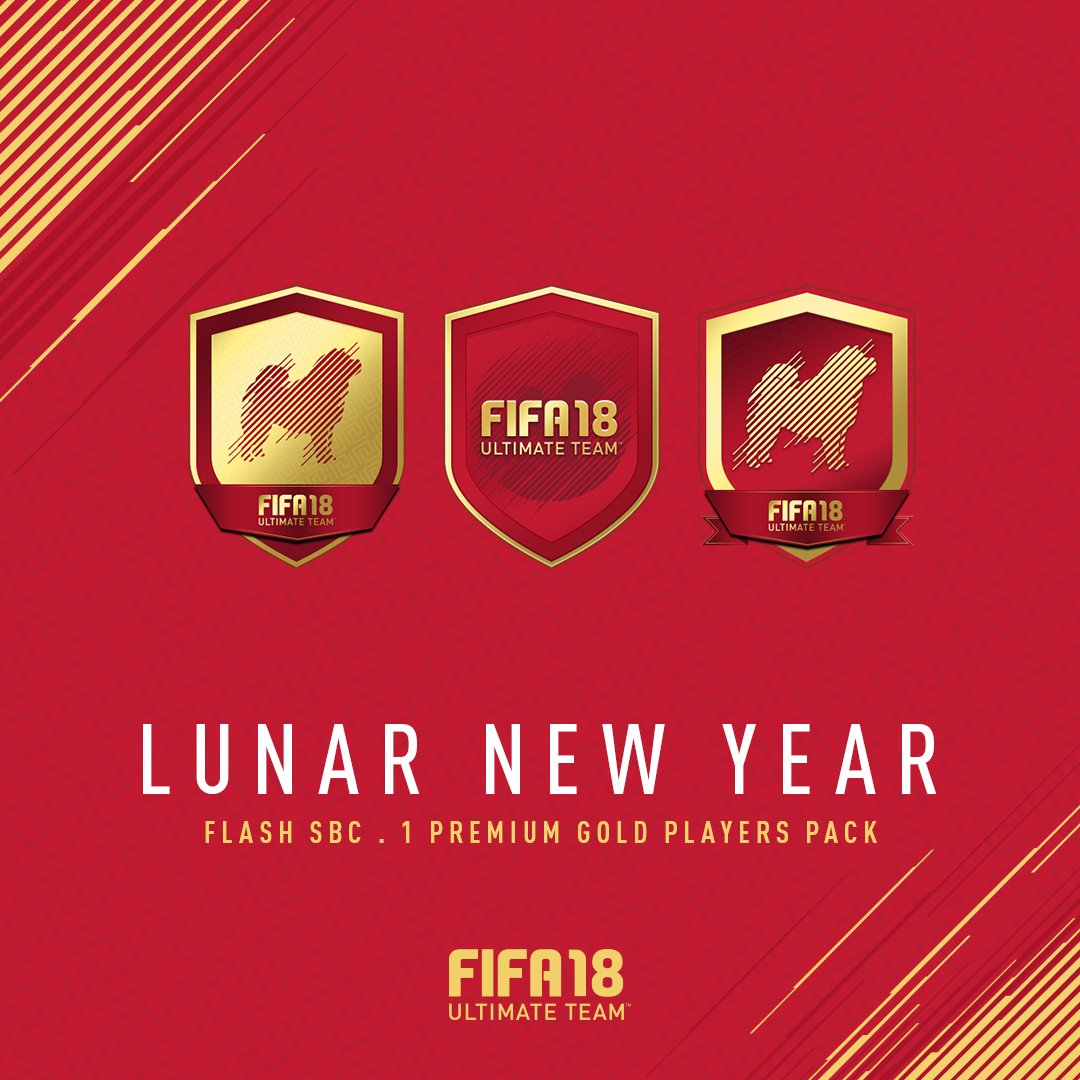 EASPORTSFC's tweet photo. New #LunarNewYear Flash SBC live now! Time limit: 6 hours #FUT https://t.co/FCbO3GEIgH