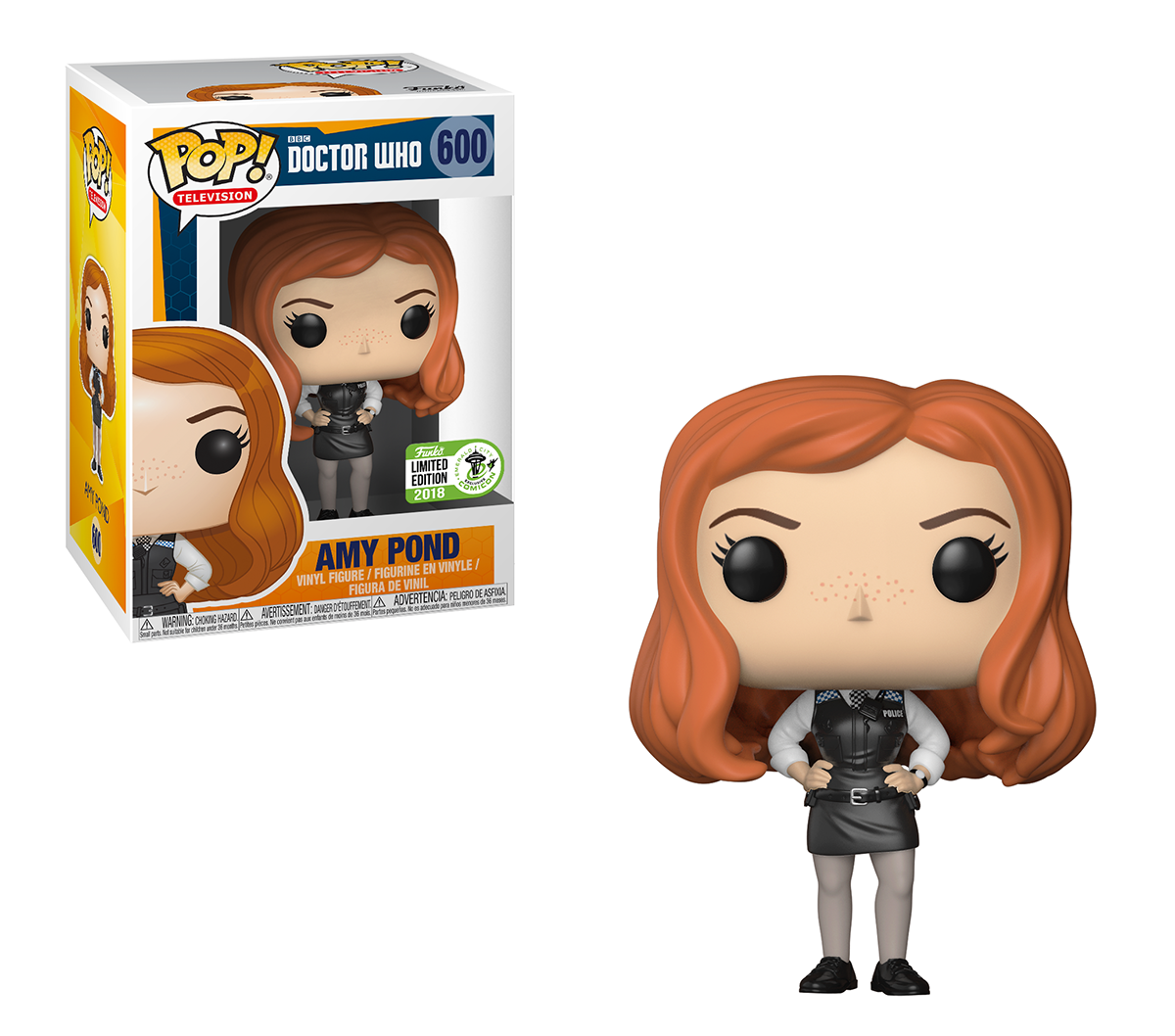 RT &amp; follow <a href="/OriginalFunko/">Funko</a> for a chance to WIN an #ECCC exclusive Amy Pond Pop! #DoctorWho #AmyPond