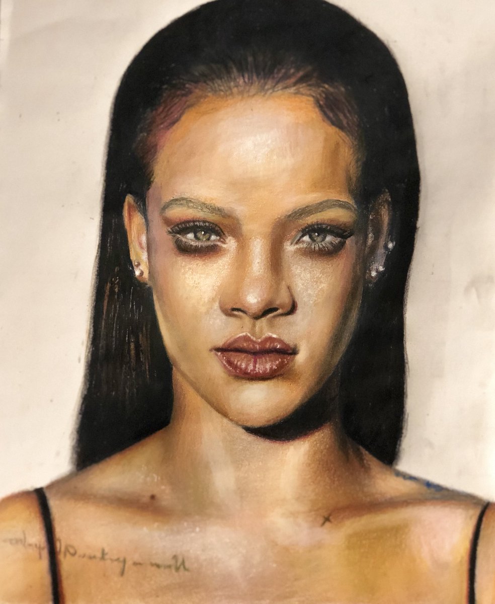_ChrisTheArtist's tweet photo. Drawing of @Rihanna #rihanna #drawing #art #artisttwitter https://t.co/wOtrtfpshe
