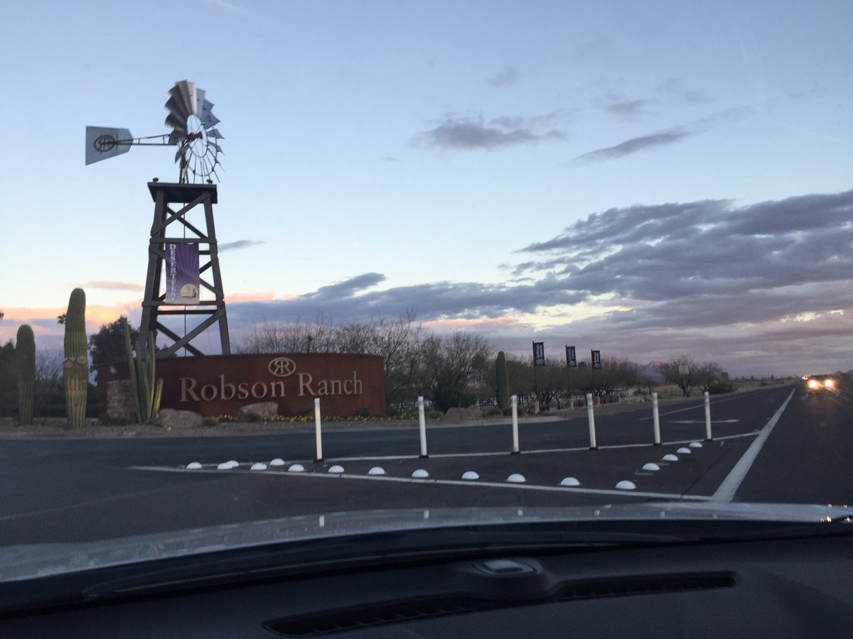 I'm about to go in stage in Eloy, Arizona. It's beautiful out here!