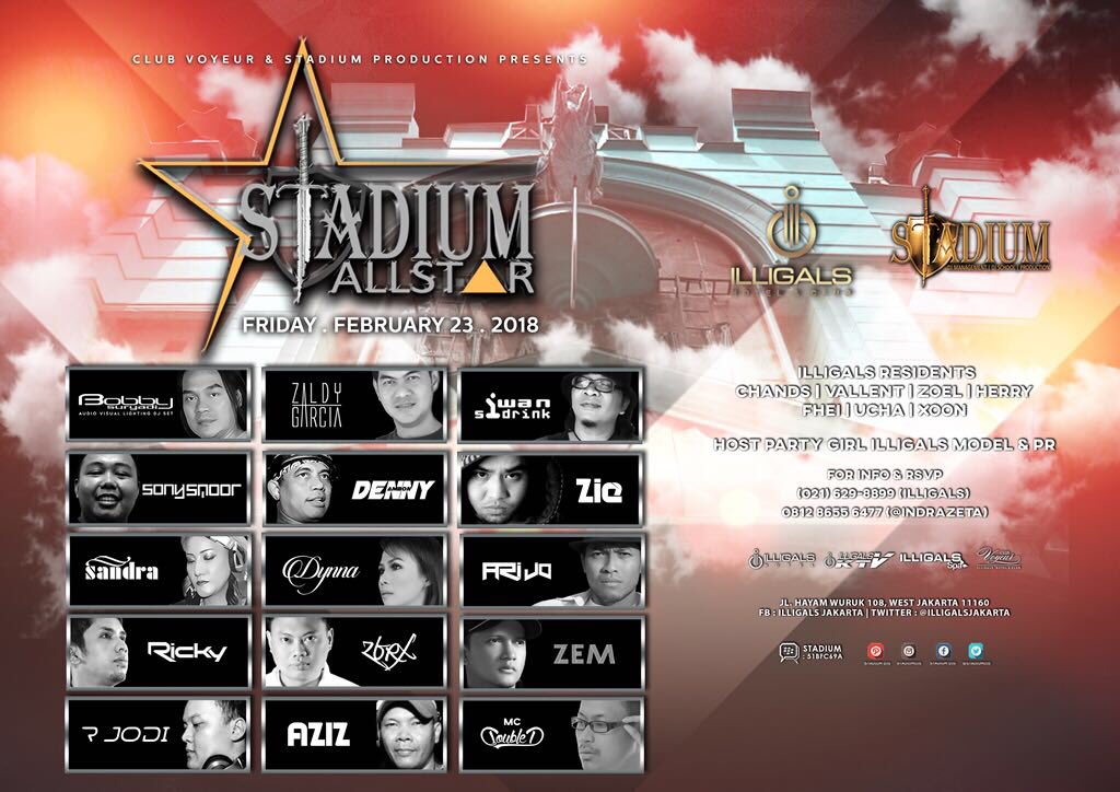 djbobby_s's tweet photo. #STADIUMALLSTAR @illigalsjakarta W/ @STADIUMDJS @stadiumjakarta https://t.co/bkdnlm8tuK
