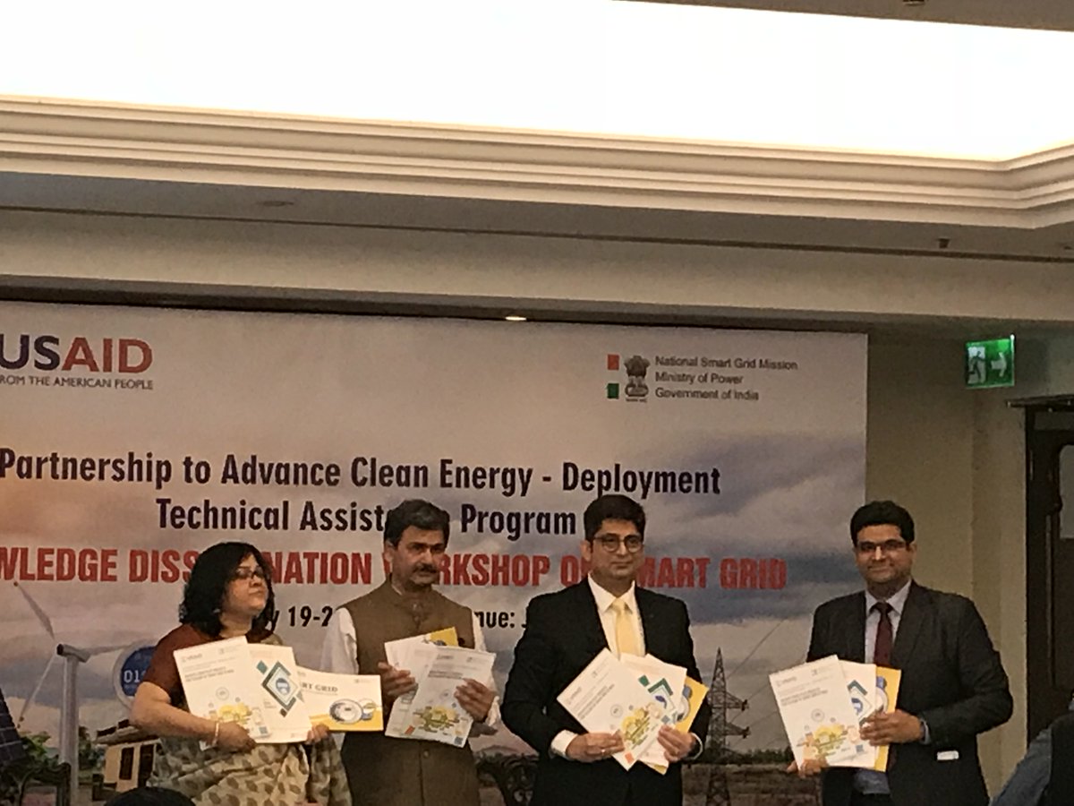 Launch of Ajmer #smartgrid pilot case study & insights from other pilot projects #knowledgesharing #innovateenergy #intelligentfuture