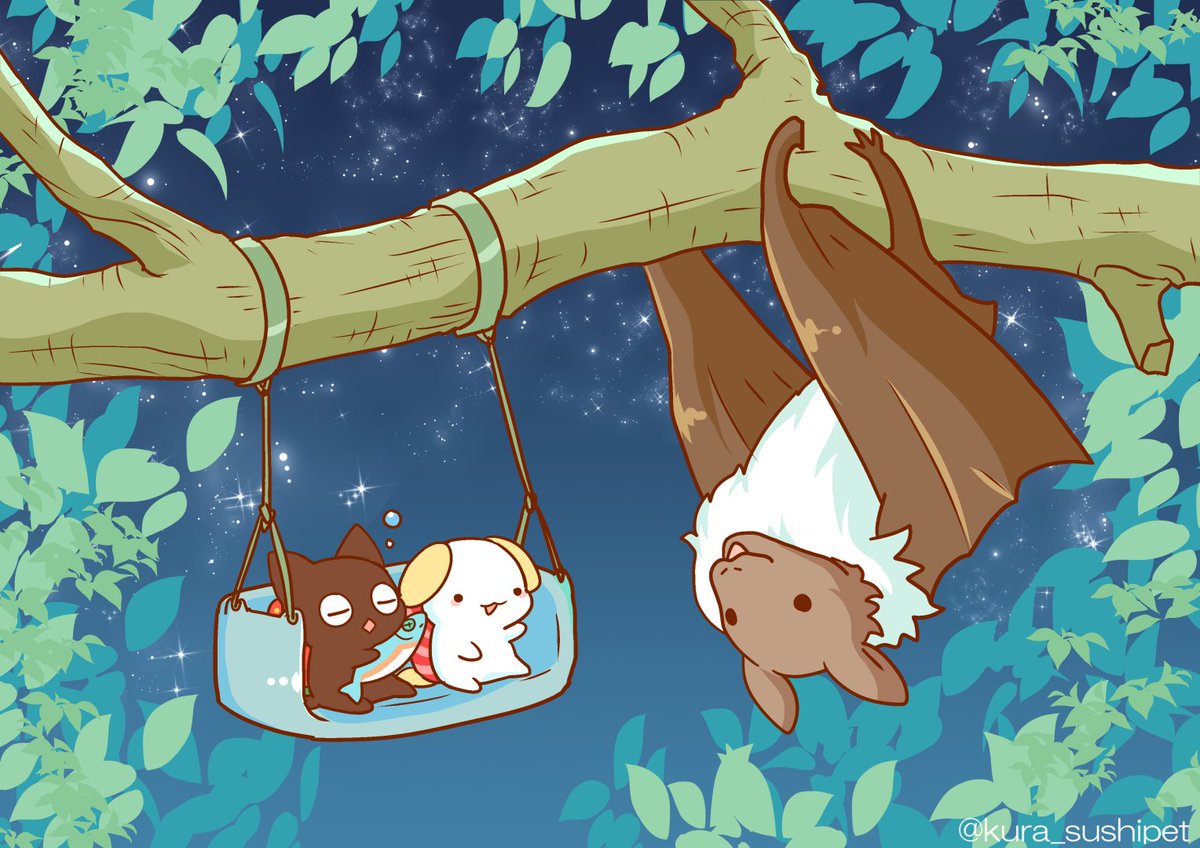 「お寿司よりフルーツ派だそうです 」|すしペットのイラスト