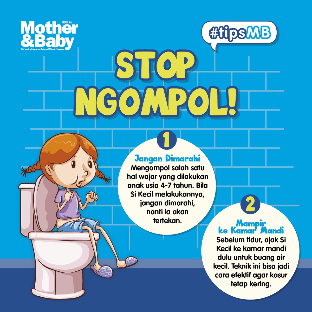 motherandbeyond's tweet photo. Moms, Si Kecil masih mengompol? Coba lakukan 5 tips berikut ini ;) #TipsMB https://t.co/t8pgN2YnzC
