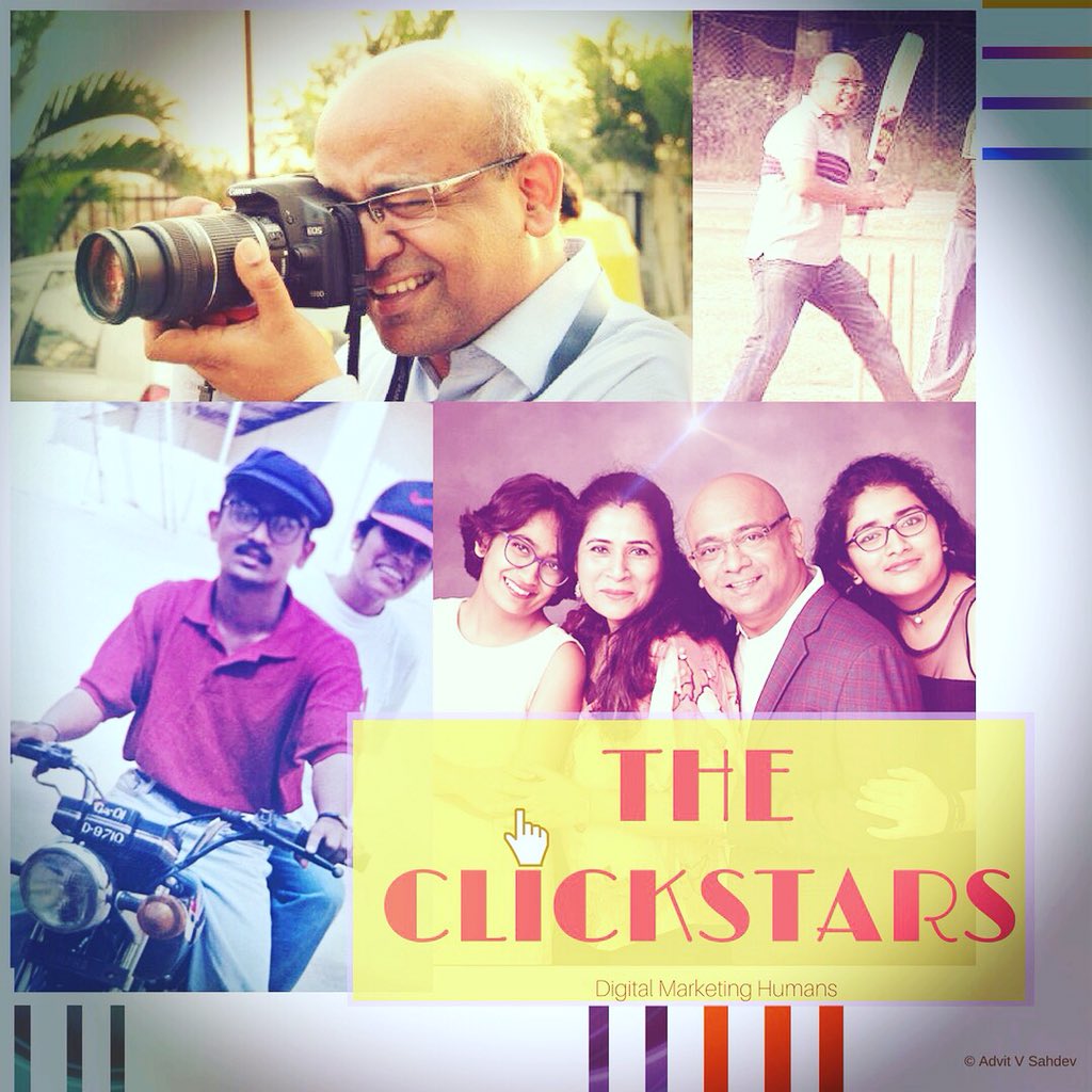 advitsahdev's tweet photo. Meet @prasadshejale
Our #Clickstar of the week ! Read more about him here - https://t.co/KpgeFpv5VF
#marketing #leaders #advitvsahdev #digital https://t.co/Q5bijDK7ex
