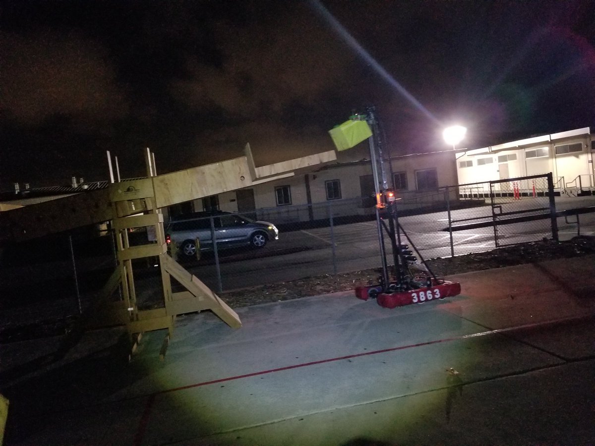 Pantherbotics's tweet image. Getting in some late night testing!