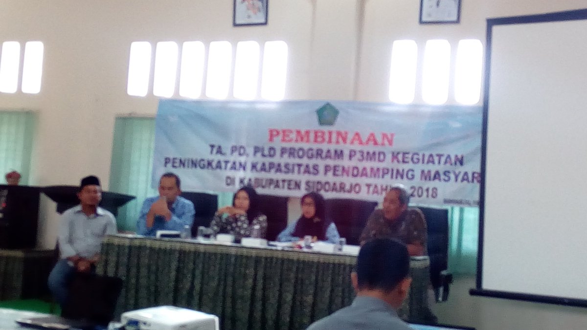 IrmaviantoS's tweet photo. Pembinaan TA. PD. PLD Program P3MD Kegiatan Kapasitas Pendamping Masyarakat di Kab. Sidoarjo th. 2018
#BhaktiPendampingDesa
#tppdeltasidoarjo
#tppKecSedati
#tppijawatimur
@jokowi
@EkoSandjojo
@taufikmadjid71
@anwsanusi
@DewantoAndry
@P3MDSidoarjoKab
@tppindonesia
@TPPKecSedati https://t.co/Daft3XZRTI