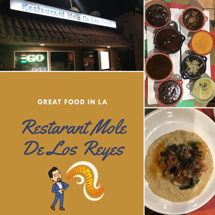 #Daytrip with the fam to #LA and #huntingtonbeach. Stopped to eat at #Moledelosreyes. The #mole was great so was the #grasshoppertacos I tried. If you are in town try this place. #Realtorlife #southerncalifornia #eastvale #mreastvale #eastvalerealtor #menifee #providentrealestate