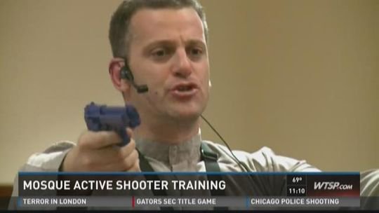 Nezar Hamze - deputy to Sheriff Israel and CAIR op trained mosques how to use assault rifles 