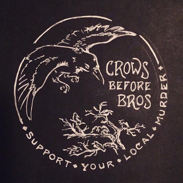 WitchyWonders's tweet photo. #CrowsBeforeBros https://t.co/gtGTw8zLgs