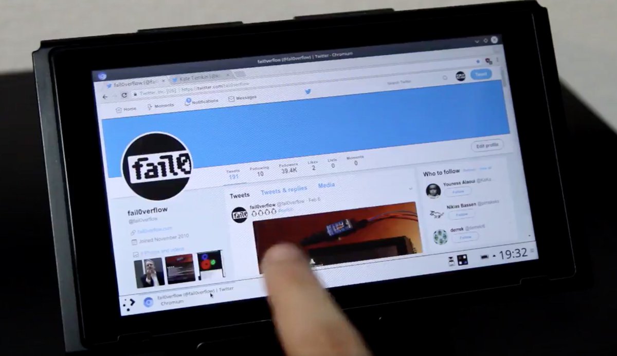 spaijd11's tweet image. #Tecnología #debian #fail0verflow #hack El hack de Switch ya ejecuta el escritorio de Linux a la perfección dlvr.it/QGx5dH