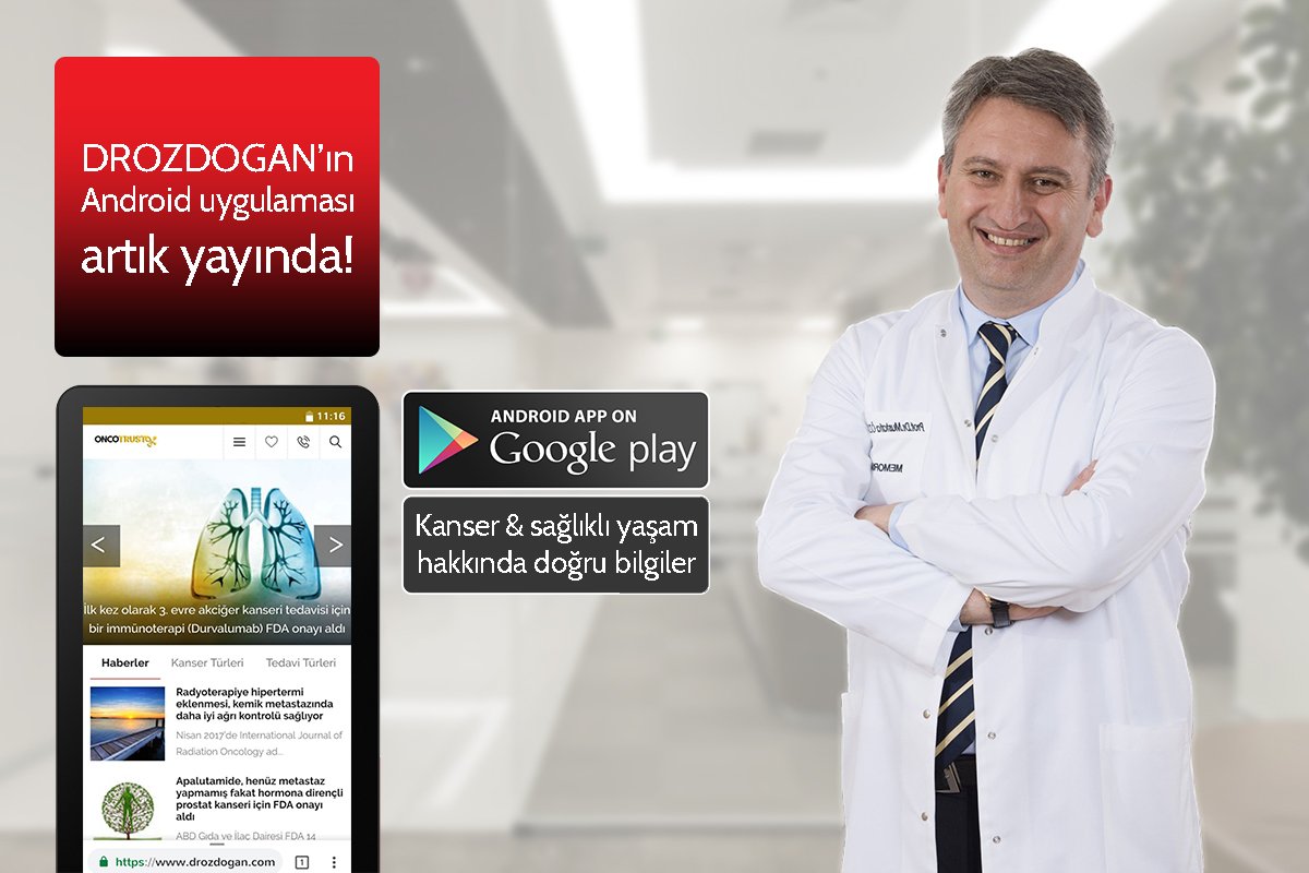 Android uygulamamız yayında!.. 2000'e yakın makale ve güncel kanser haberleri ile kanser alanında en geniş Türkçe içeriğe sahip olan web sitemizin mobil uygulamasını sizlere sunmaktan mutluluk duymaktayız. goo.gl/RYRZ8M ... #kanser #sağlık #sağlıkhaber