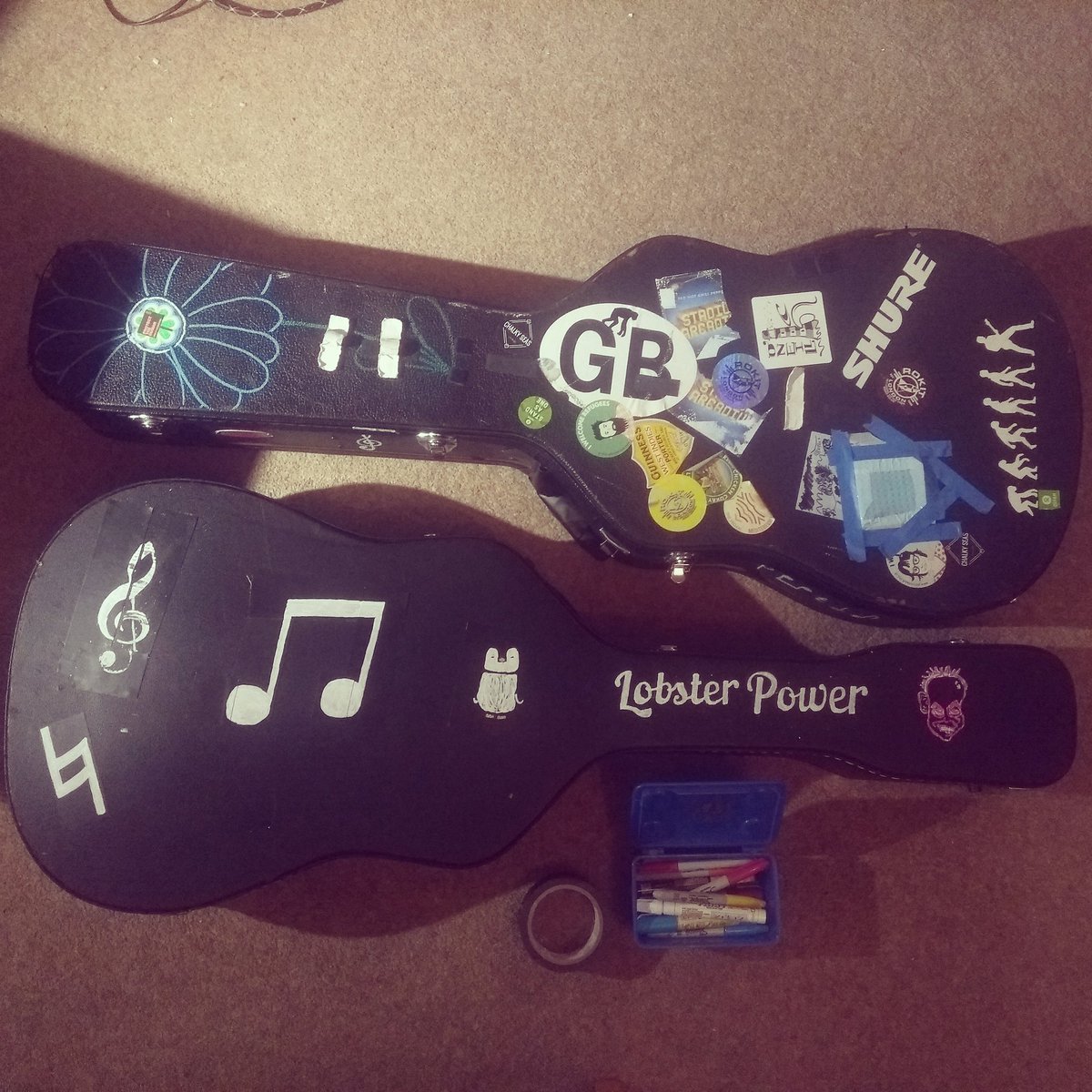 The old case is dead, long live the case. And also, LOBSTER POWER! ✊

Thanks <a href="/oxfamgb/">Oxfam</a> for the new case.