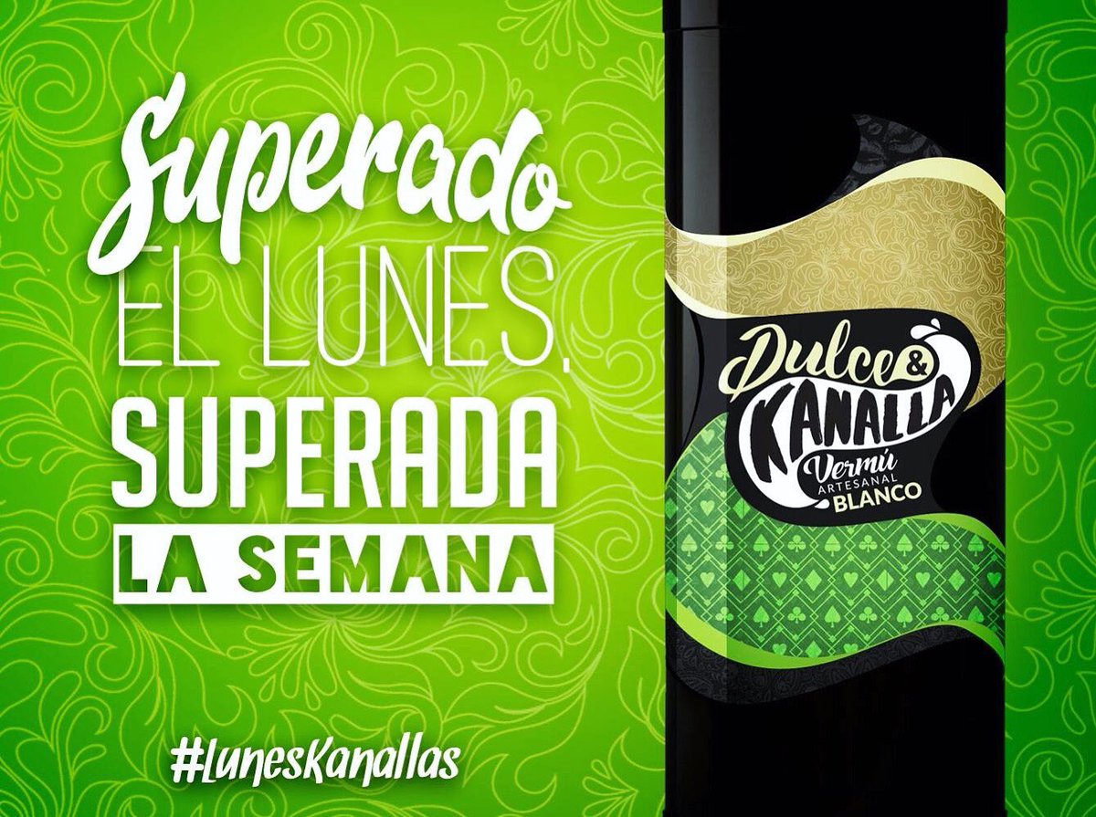 ¡Sí se puede! 🤗
Bienvenido lunes!!!
#Vermut #vermutear #Vermuteo