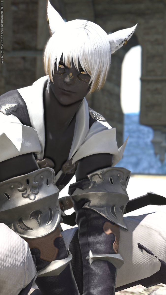 O Xrhsths こげ Belias Sto Twitter がっつり影響を受けておりますので念願の灰色肌さんデビューだ ちょっと黒すぎたかな Ff14 本日のオスッテ 異色肌オスッテ