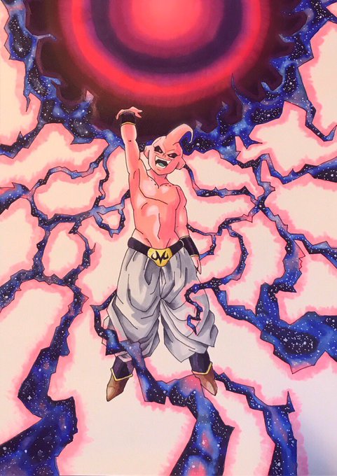 魔人ブウのtwitterイラスト検索結果 古い順