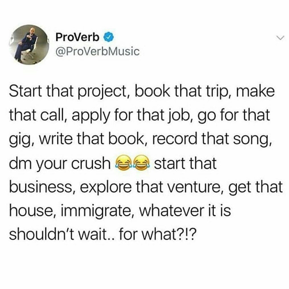 webquestworld's tweet photo. Its a new week. A fresh start. Another opportunity. In case you didn't notice, the 2nd month in #Year2018 is winding down. So... #JustDoIt #DoItAfraid #SayNoToProcrastination #DigitalExperts #Sponsored #NaijaBusinessOwners #BusinessOwners 
#Vendors #ServiceVendors #NaijaBrands https://t.co/zhjcOGZsQe