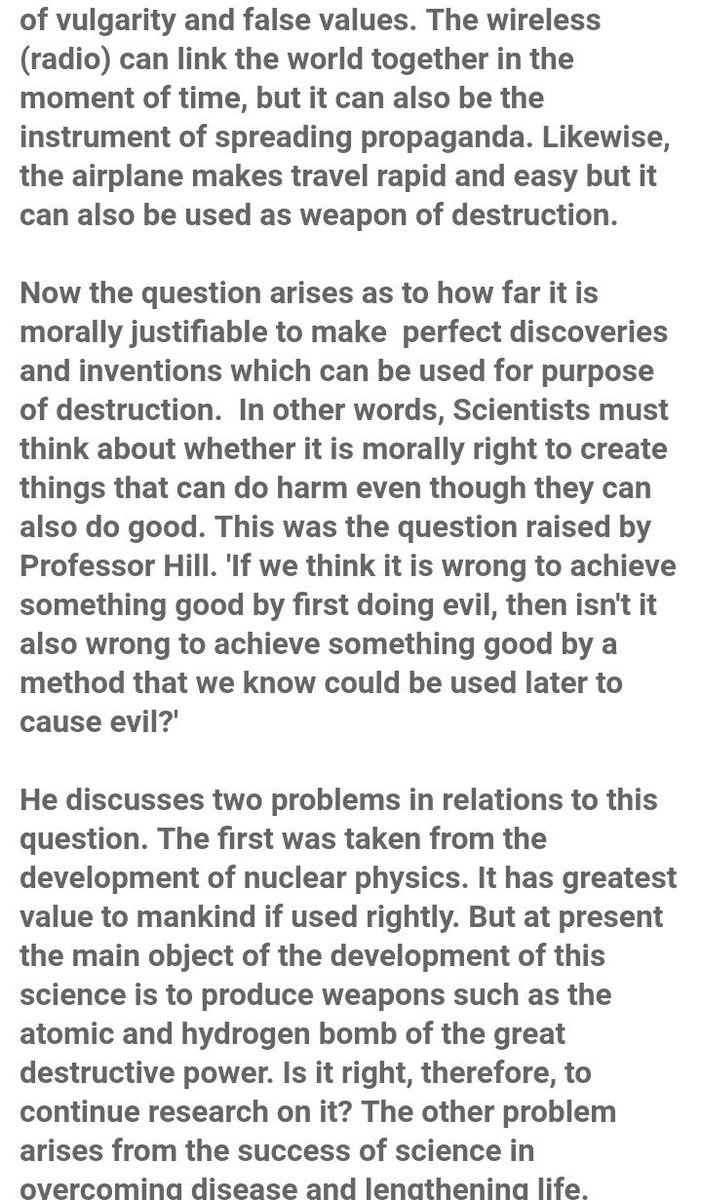 SidrahYusufzai's tweet image. The Use and Mis-Use of Science by Cyril Garbett #Essay #ReflectiveEssays