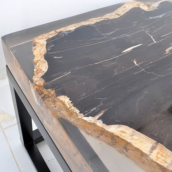 MyOwnBali's tweet image. Detail of a #coffeetable with #woodfossil inside clear #resin on top of #metallegs ift.tt/2sBtb4b