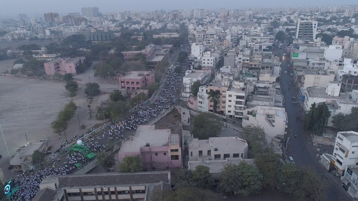 Runrajkot's tweet image. #Runrajkot @Runrajkot #MagnificentCrowd #RajkotMarathon2018