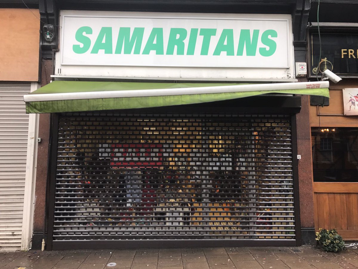 rsgsecurity_uk's tweet image. Perfect for security and visibility, our RSG5600 shop front punched roller shutter securing London British Charity providing emotional support to the masses.
rsgsecurity.co.uk/rsg5600-shop-f…
#rsgsecurity #securityrollershutter #shopfrontsecurity #fightburglary #makingbritainsafer