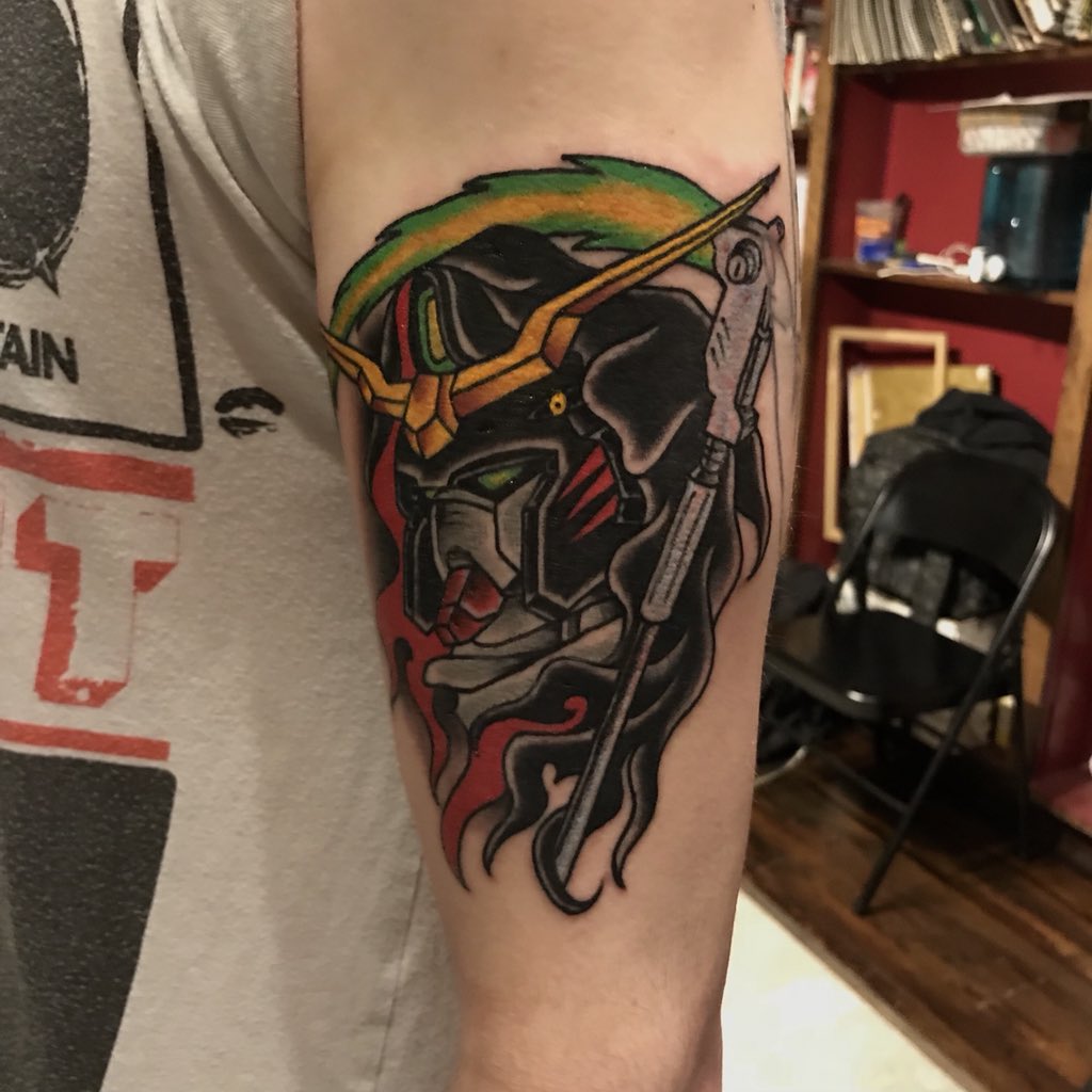 Gundam tattoo