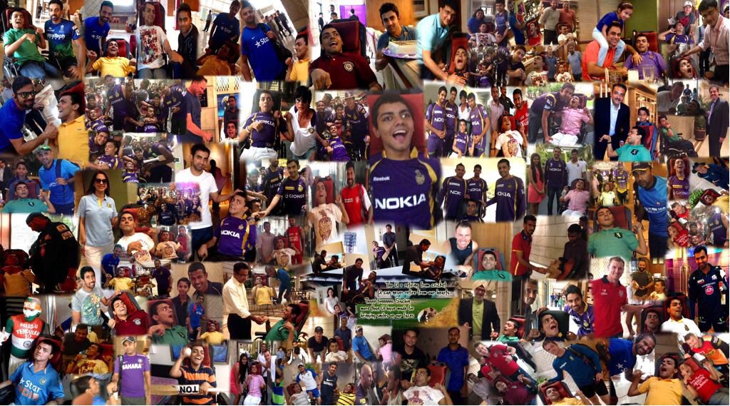 GautamGambhir's tweet photo. I will miss many parts of @KKRiders may be will get over with time but not the Superfan Harshul ‘Boss’ Goenka. Let’s see if I can convince Boss to convert into being a @DelhiDaredevils fan. While I do that u checkout his collage 👇 https://t.co/V2d4HRh0uB