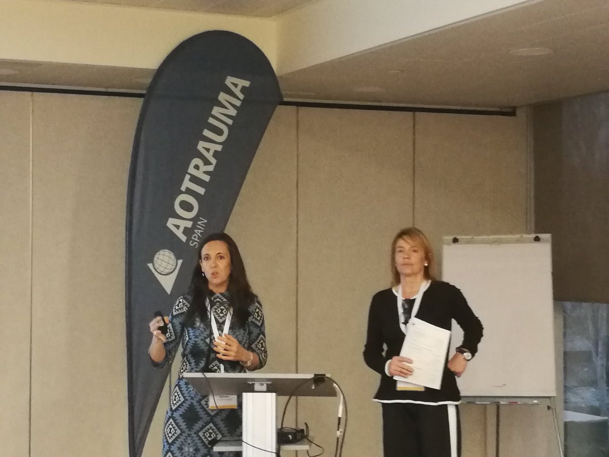 Curso AOTrauma Básico Madrid #Mariló #Arancha