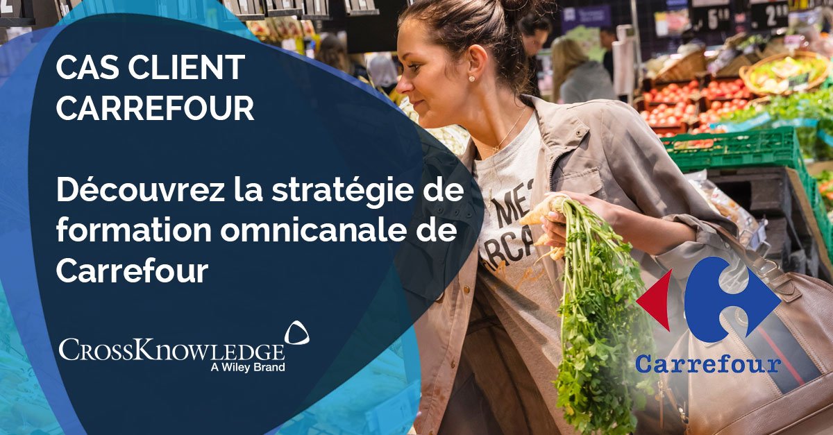 CrossKnowFR's tweet image. Carrefour a fait face au défi de la personnalisation omnicanale de sa formation. Découvrez son expérience lors d’une collaboration sans précédent pour répondre aux nouveaux objectifs ambitieux du groupe : ow.ly/qVtS30i8fAi
