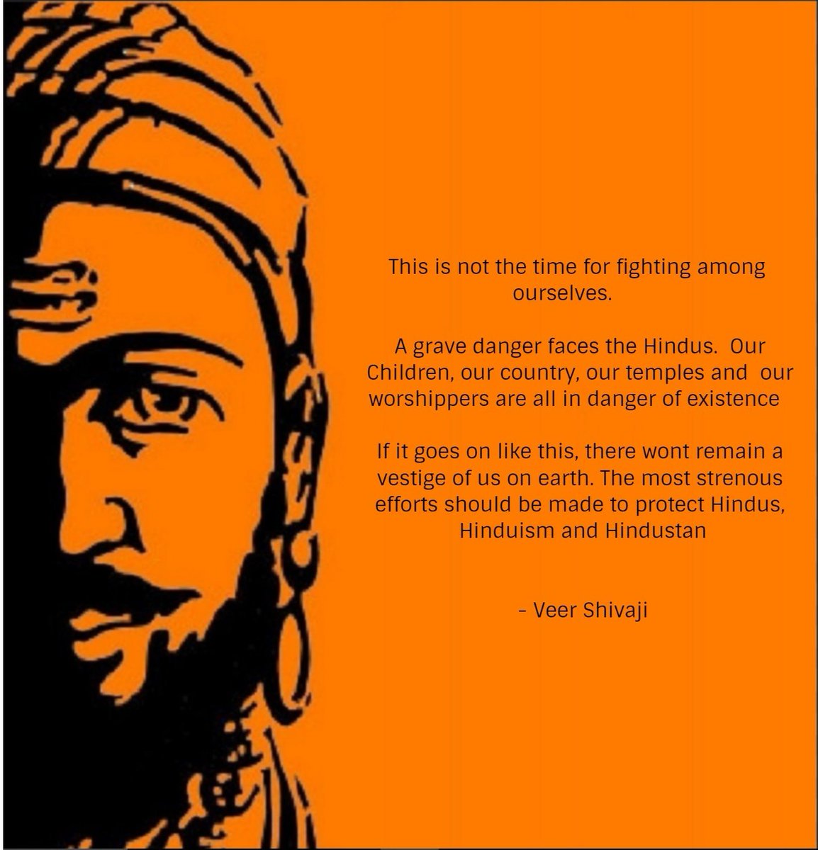 Chhatrapati Shivaji Maharaj - (19 February 1627 - 3 April 1680)