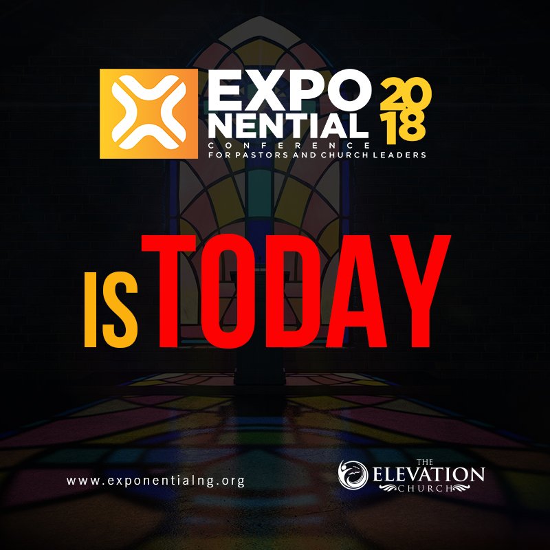 elevationng's tweet image. It&apos;s #Day1 of #ExponentialConference 2018! We can&apos;t keep calm!!!