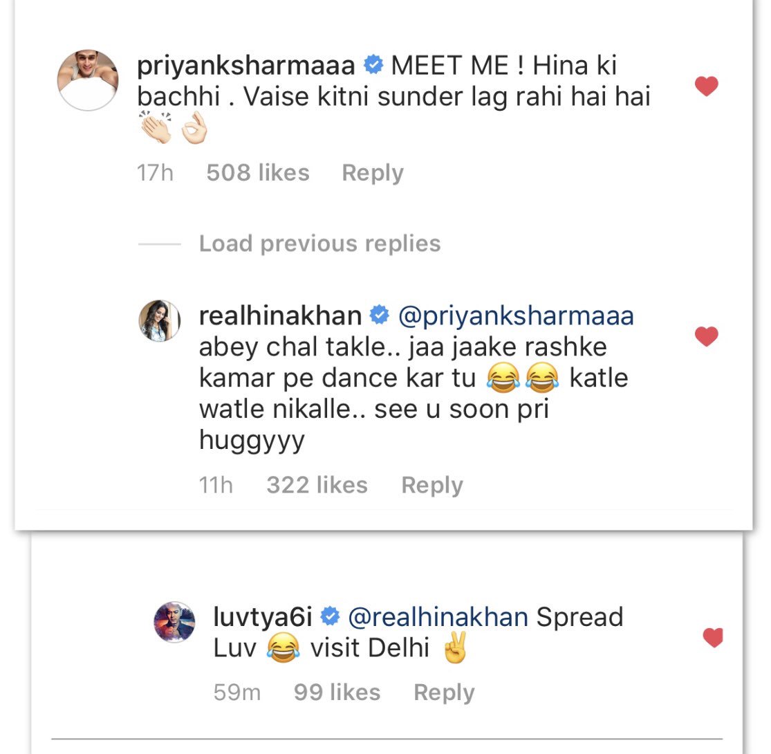 Musfiratariq123's tweet photo. Awww best trio @ipriyanksharmaa @eyehinakhan @LuvTya6i #PriHinaluv https://t.co/kXUIdiRRAY
