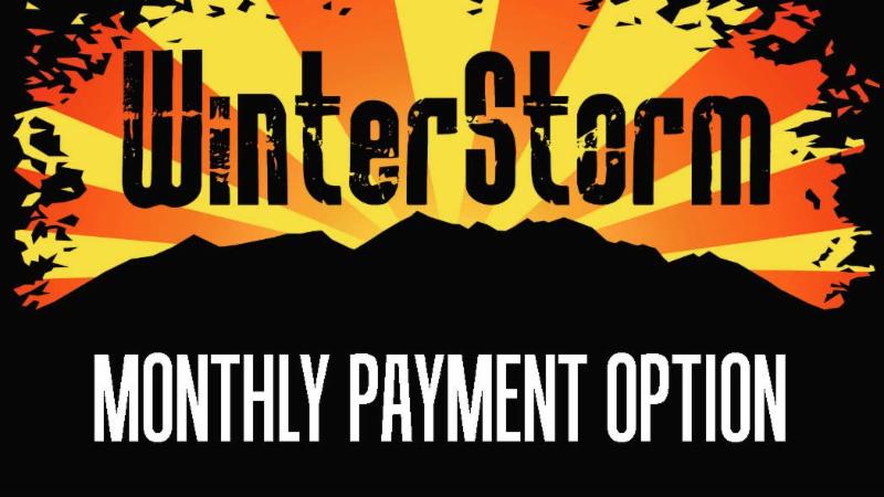 WinterStorm Troon | LAST CHANCE FOR MONTHLY PAYMENTS conta.cc/2ESR4sC