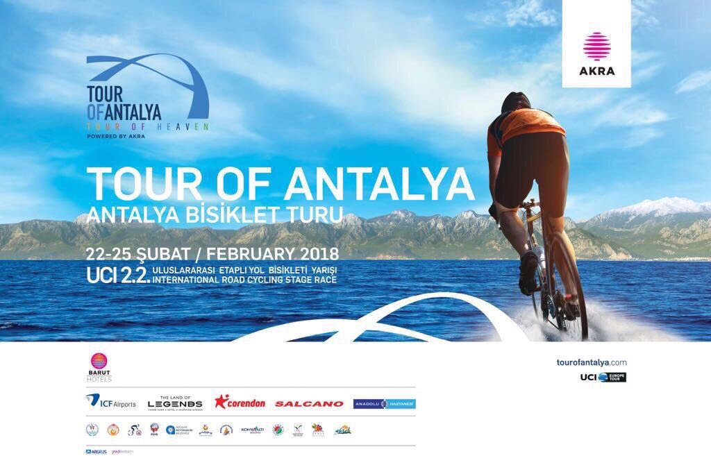 Antalya_merhaba's tweet photo. 🚴🏼‍♀️  🚴🏼‍♀️  🚴🏼‍♂️  🚴🏼‍♂️

Dünya Antalya’yı izleyecek 

#TourOfAntalya için geri sayım başladı

#AntalyaMerhaba #AntalyaHello #AntalyaПривет #TourOfAntalya #TourOfHeaven #cennettıru https://t.co/MpSwkOv2nD