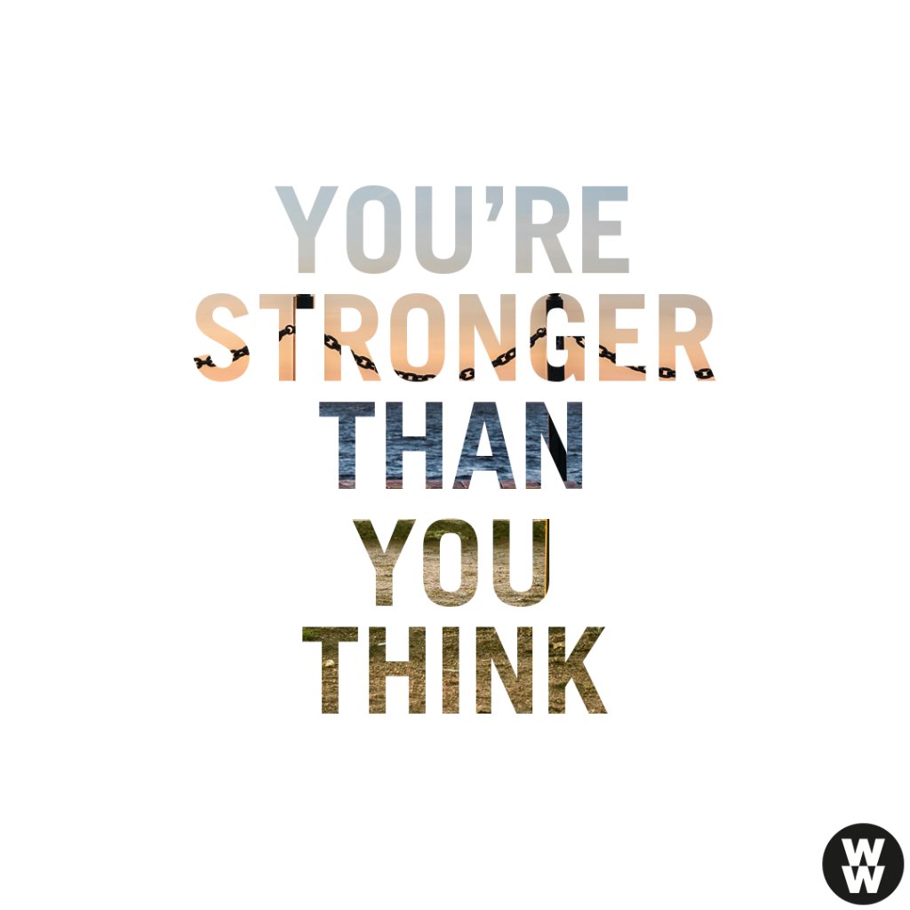 ww_uk's tweet image. Never forget that you are stronger than you think and our slip ups only help us learn the way! What has been your biggest turning point on your journey? #MondayMotivation