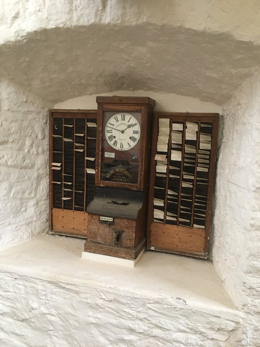 TheBrookfield's tweet image. Today The  @EmsworthHotel Team is turning back time #clockin #clockout  #punchclock @Planday